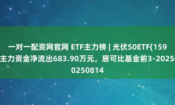 一对一配资网官网 ETF主力榜 | 光伏50ETF(159864)主力资金净流出683.90万元，居可比基金前3-20250814